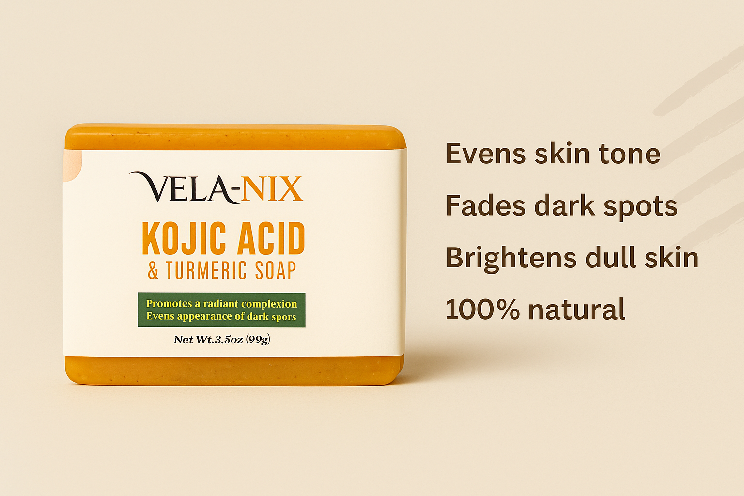 KOJIC ACID & TURMERIC SOAP